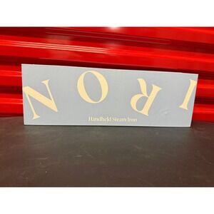 Nori Press Handheld Steam Iron White Portable Garment Steamer‎ Dual Sided Press